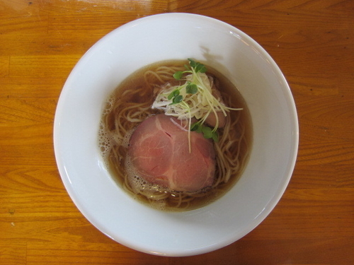 「濃厚煮干しらあ麺　７００円」@らぁ麺 こむぎの写真