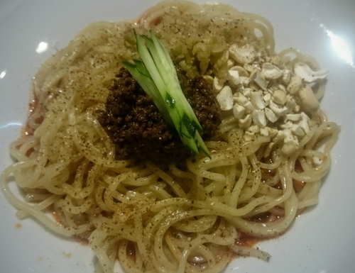 「成都汁なし担々麺」@成都正宗担々麺 つじ田の写真