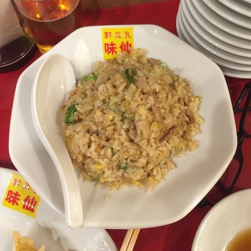 「ニンニクチャーハン」@郭 政良 味仙 東京神田店の写真