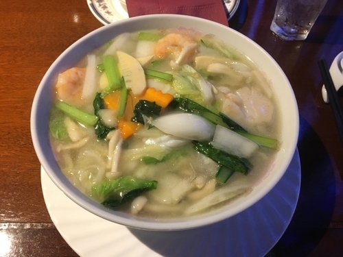 「海鮮つゆそば 1,700円」@Shanghai Dining 状元樓 自由が丘店の写真