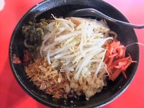 「まぜそば」@麺や 唯桜の写真