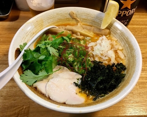 「鶏ヤムクン」@麺匠ようすけ 鶏煮亭の写真