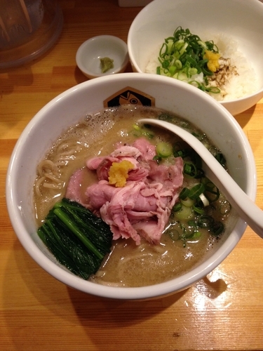 「濃厚真鯛らーめん 雑炊セット」@真鯛らーめん 麺魚の写真