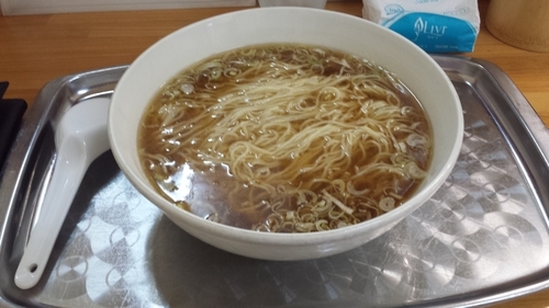 「かけ中華麺500円」@川越大勝軒の写真