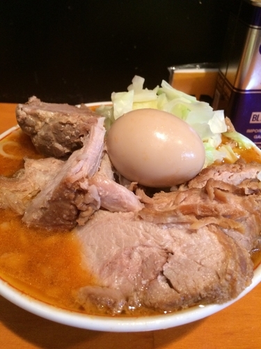 「みそ  ミニ  特製  700＋250円」@ファットンの写真