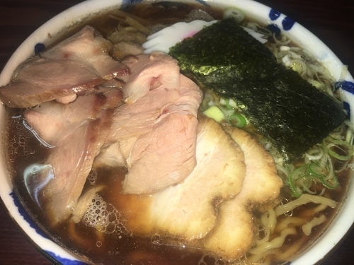 「長岡風中華そば［大盛り（300g）］」@良温(Ra-on)の写真