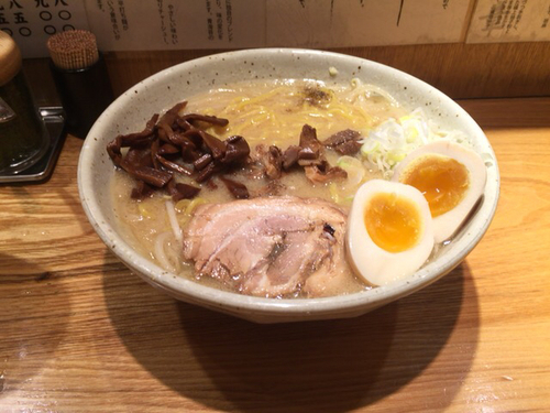 「味噌らーめん」@つじ田 味噌の章 飯田橋店の写真