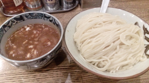「濃厚鶏つけ麺(850円）」@新橋 纏の写真