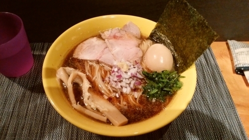 「煮干らーめん(大)味玉」@らーめん 惠本将裕の写真