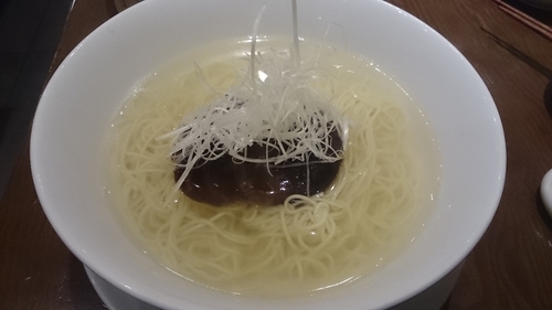 「シイタケそば・小籠包セット」@京鼎樓 そごう横浜店の写真