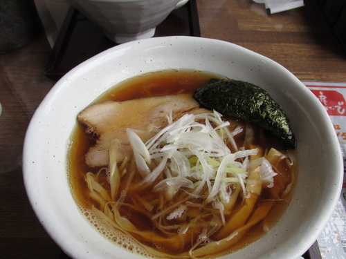 「煮干しらーめん　「720円」」@麺工房 かなでの写真