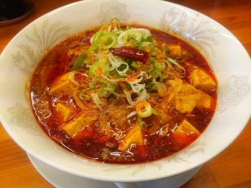 「豆腐マーラーメン（麻婆麺）」@ラーメン餃子 なか屋の写真