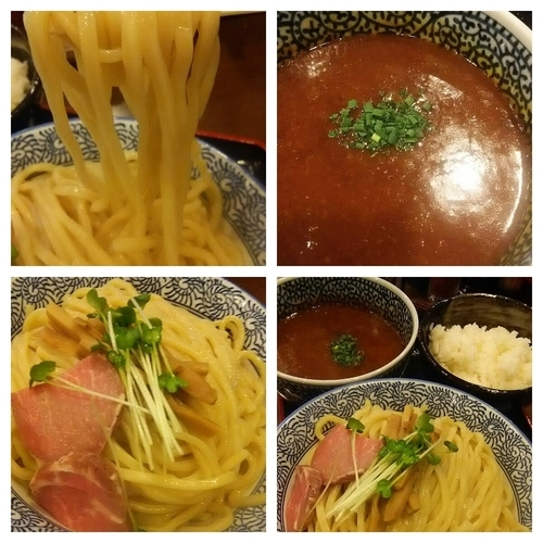 「【限定】カレーつけ麺大盛り＋半ライス」@麺処 いぐさの写真