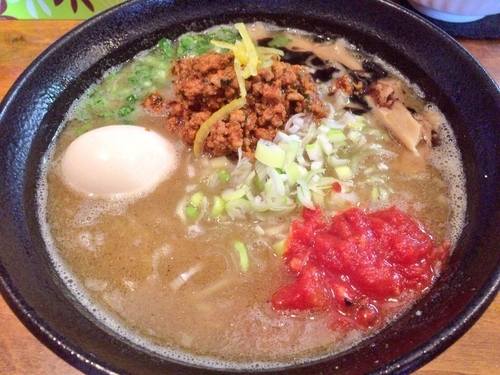 「鶏白担々麺 900円」@はりけんラーメンの写真