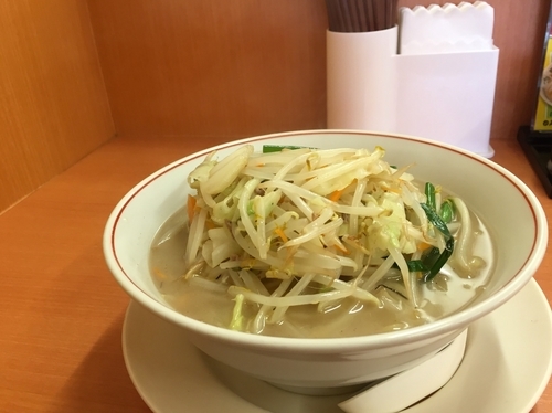 「野菜たっぷりタンメン大盛」@日高屋 武蔵新城南口店の写真