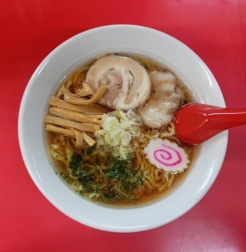 「らーめん650円」@ラーメン・餃子 囲ろ川の写真
