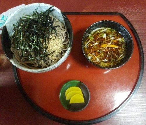 「辛いつけそば二代目800円」@そば処ひふみの写真