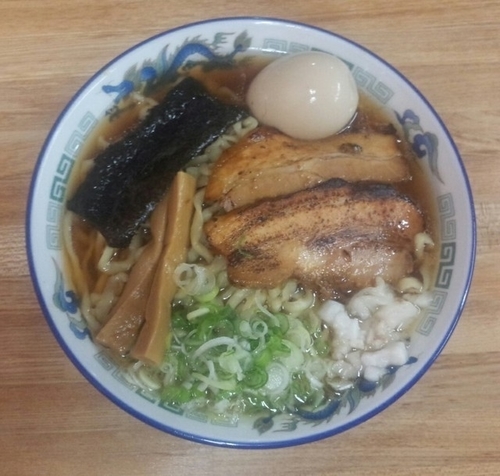 「味玉マナサンラーメン870円」@支那そば たまや錦の写真