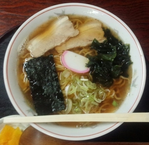 「中華そば550円」@大丸食堂の写真