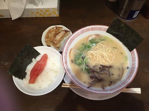 「博多ラーメン」@博多長浜ラーメン フクフクの写真