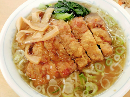 「『菊月の一杯』丸鶏スープにて イベリコパーコー麺」@MENYA 食い味の道有楽の写真