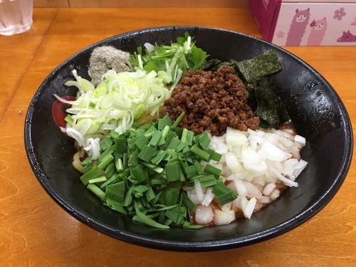 「まぜそば」@らーめん逆流の写真