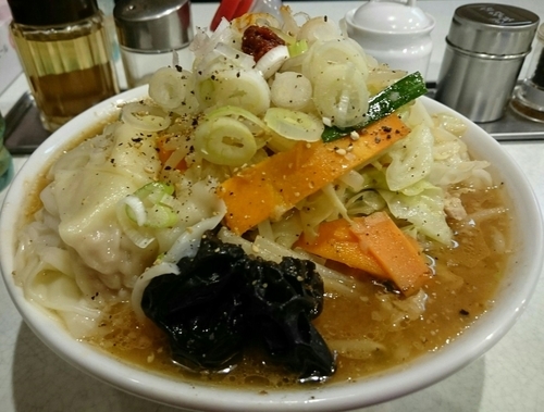 「みそたんめん＋ワンタン3個」@麺処 まるよし商店の写真