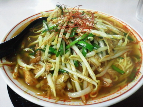 「辛らあめん 800円」@らぁめん たけやの写真