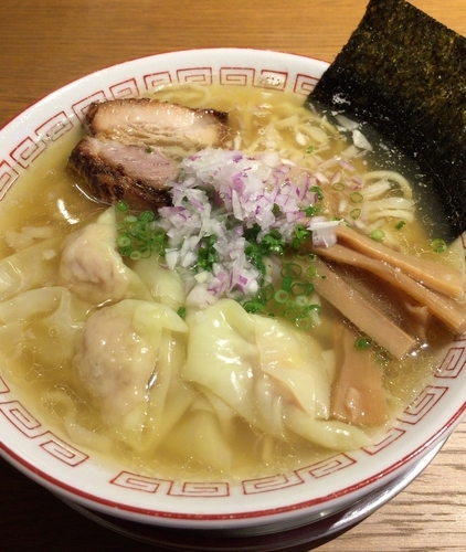 「わんたんイリコそば ¥880」@中華そば 二階堂の写真