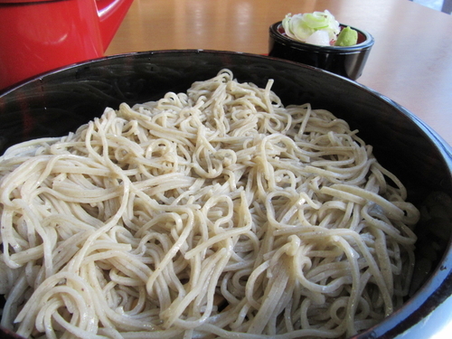 「ざるそば」@道の駅 白馬の写真