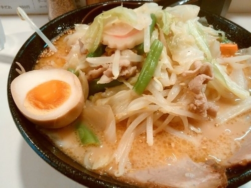 「司ちゃんぽん＋ちゃーしゅう」@らーめん 司の写真