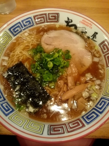 「中華そば　醤油（730円）」@ちばき屋 横浜ポルタ店の写真