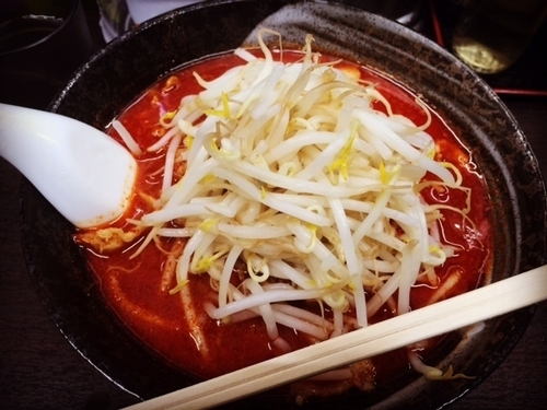 「大辛肉味噌麺【800円】」@元祖旨辛系タンメン 荒木屋の写真