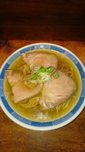 「煮干しそば 780円」@中華そば しば田の写真
