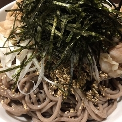 冷たい肉蕎麦(大)