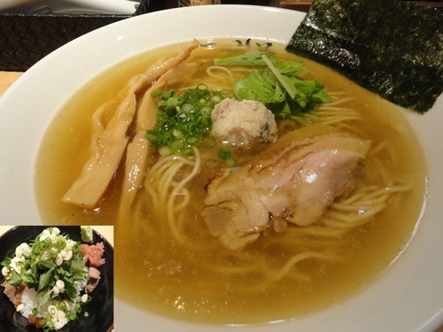 「【限定】川俣シャモそば」@こいけ屋の写真