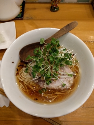 「醤油soba」@麺屋 Hulu-luの写真