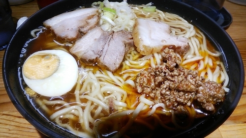 「激辛ラーメン（中）」@北大塚ラーメンの写真