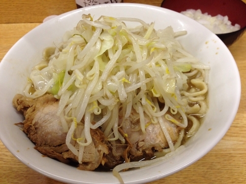 「小ラーメン」@ラーメン二郎 環七新新代田店の写真