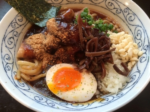 「豚すた（800円）」@麺家いなほの写真