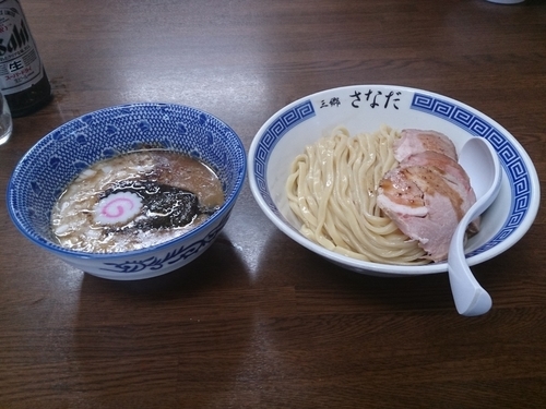 「鶏と鰹のつけめん」@つけめん さなだの写真