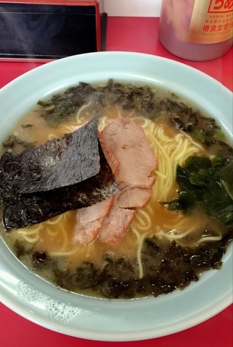 「岩のりラーメン」@ラーメンショップ 荻野店の写真