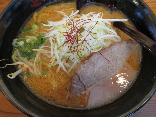 「小樽辛味噌　「770円」」@小樽らーめん 豆の木 越谷店の写真