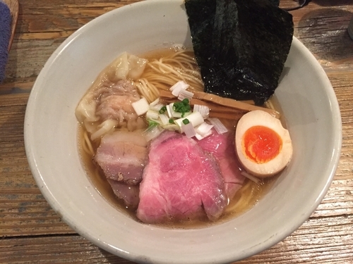 「特製煮干しラーメン」@Homemade Ramen 麦苗の写真