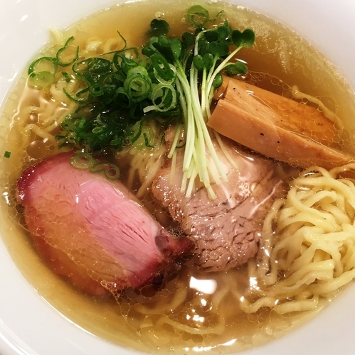 「塩そば（手もみ麺）」@麺処 いち林の写真