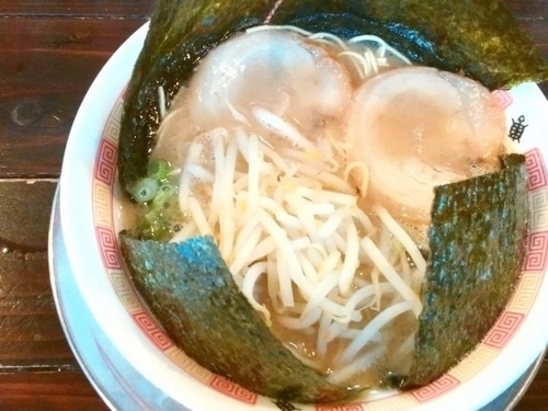 「久ラーメン＋のり」@めん屋 亀久の写真