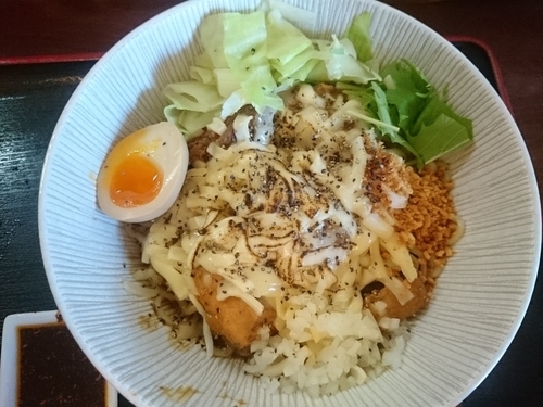 「【限定】チーズ味噌まぜそば ¥820」@和風らーめん 凪の写真