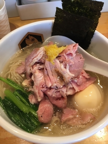 「特製真鯛ラーメン＋雑炊（小」」@真鯛らーめん 麺魚の写真