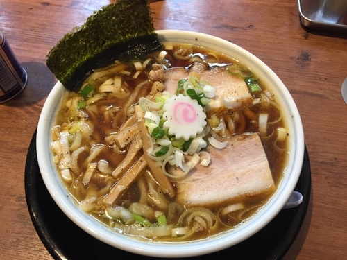 「醤油煮干しラーメン」@東京煮干中華そば 三三㐂 大森の写真