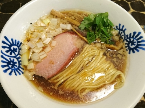 「【限定】煮干醤油そば」@特級鶏蕎麦 龍介の写真